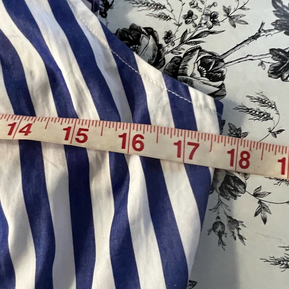 J. Crew Striped Halter Wide Leg Jumpsuit size 4 - Picture 11 of 16